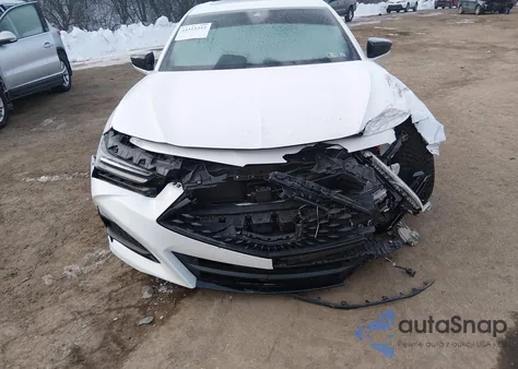 2021 Acura Tlx Technology Package из США, поврежденный, VIN 19UUB5F44MA005478